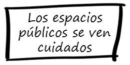 Espacios públicos cuidados