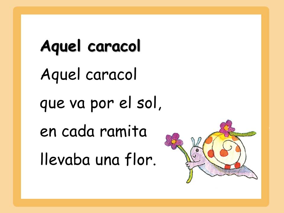 Caracol poesía